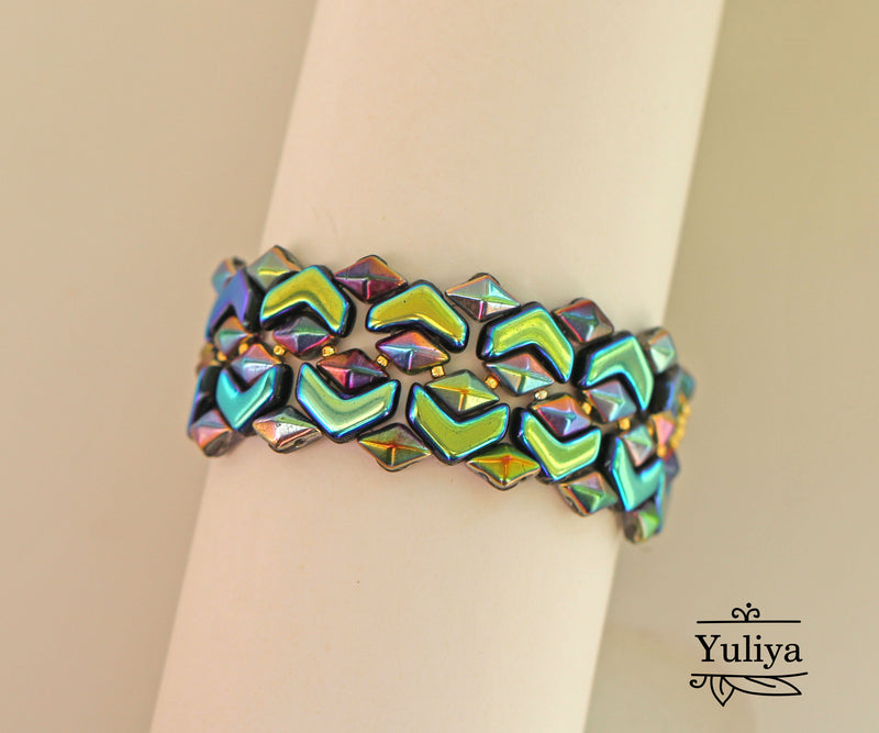 PDF Tutorial Bracelet "Legend"