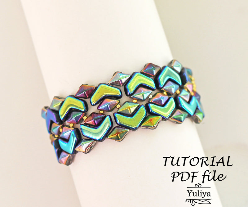 PDF Tutorial Bracelet "Legend"