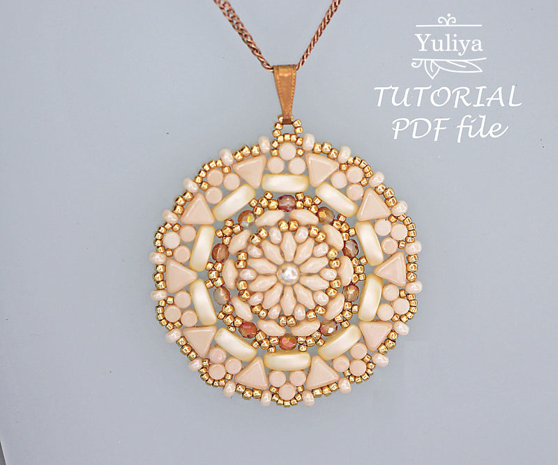 PDF Tutorial Pendant "India"