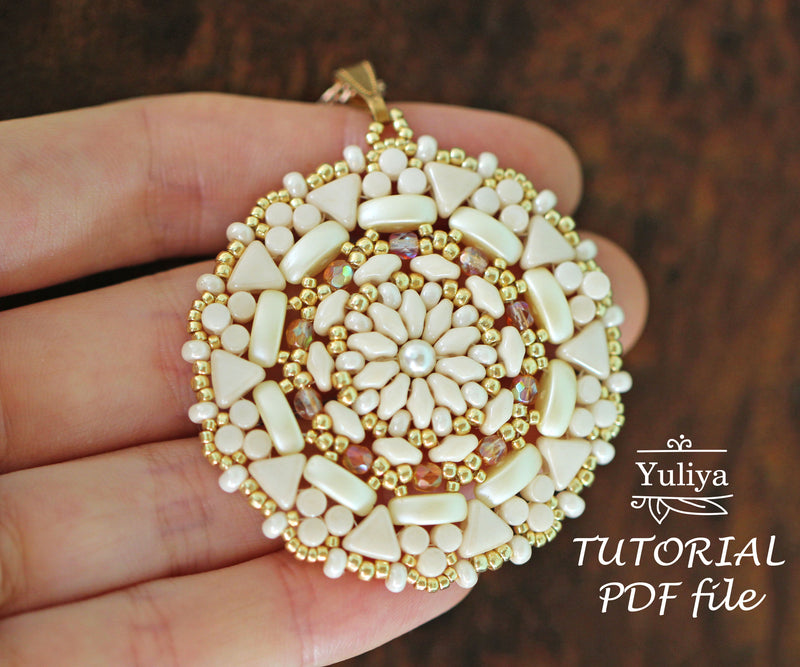 PDF Tutorial Pendant "India"