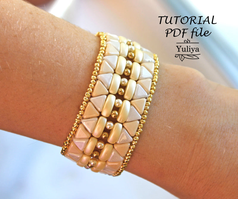 PDF Tutorial Bracelet "Indira"