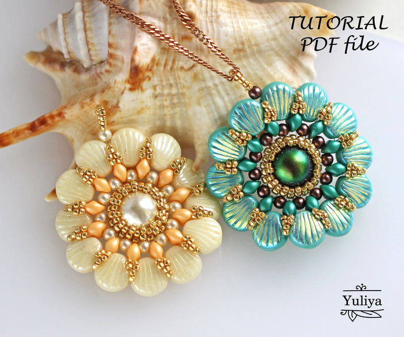 PDF Tutorial Pendant "Tahiti"