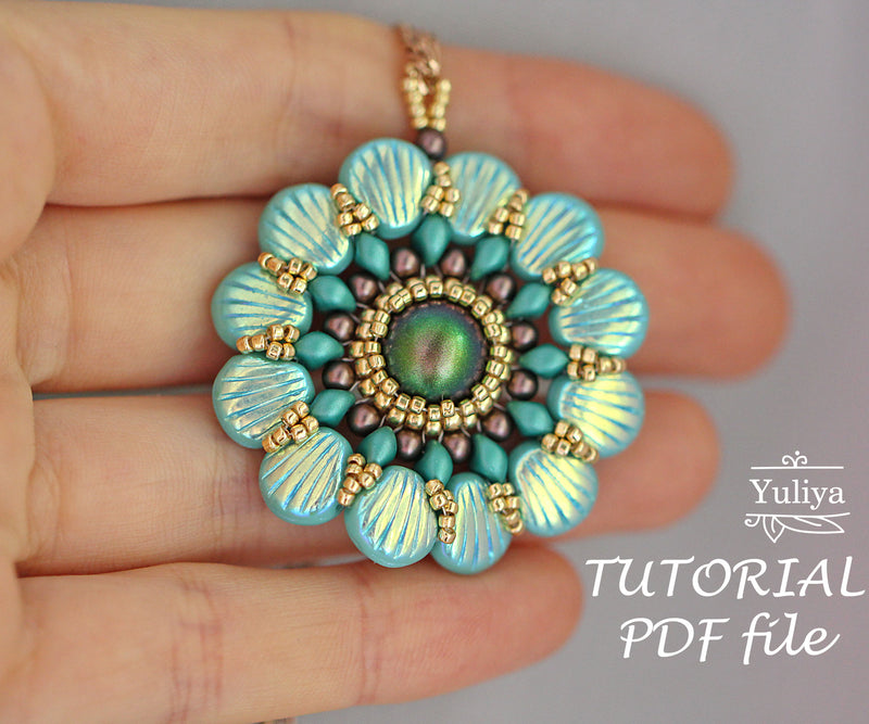PDF Tutorial Pendant "Tahiti"