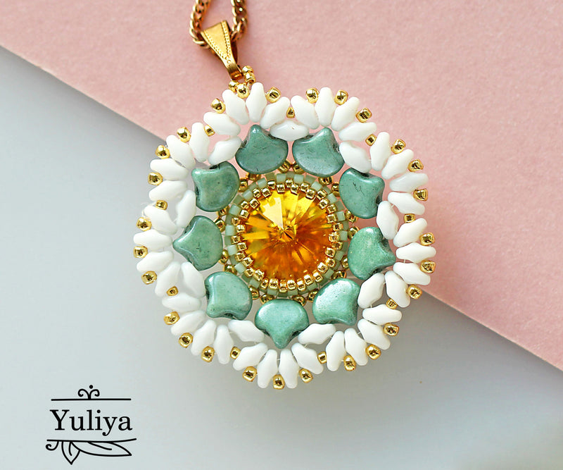 PDF Tutorial Pendant “Flora”