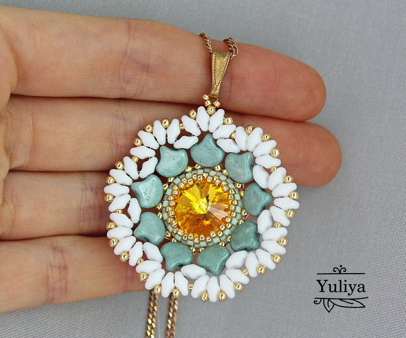 PDF Tutorial Pendant “Flora”