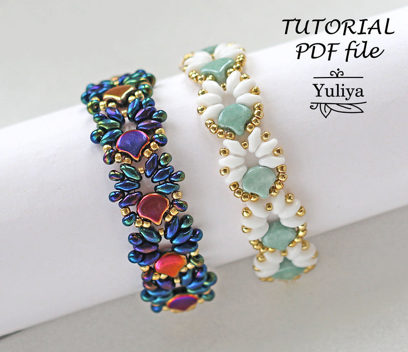 PDF Tutorial Bracelet “Flora”