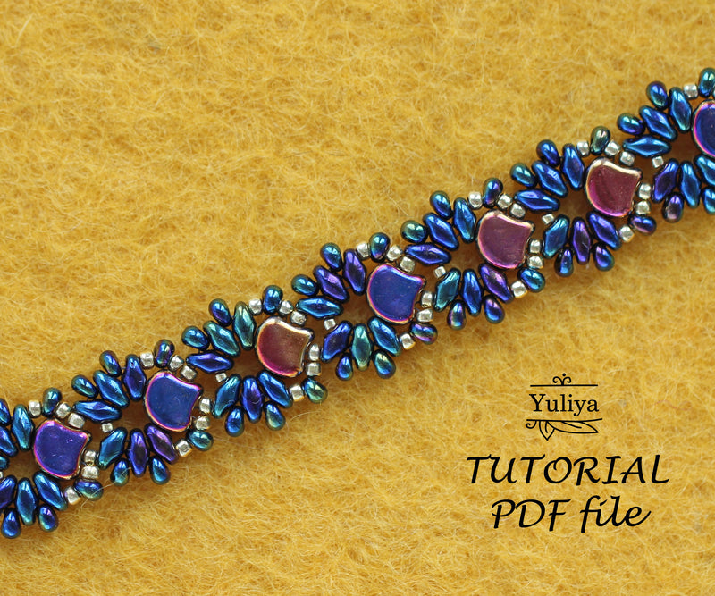 PDF Tutorial Bracelet “Flora”