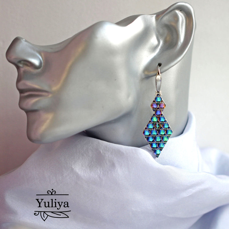 PDF Tutorial Earrings "Cascade"