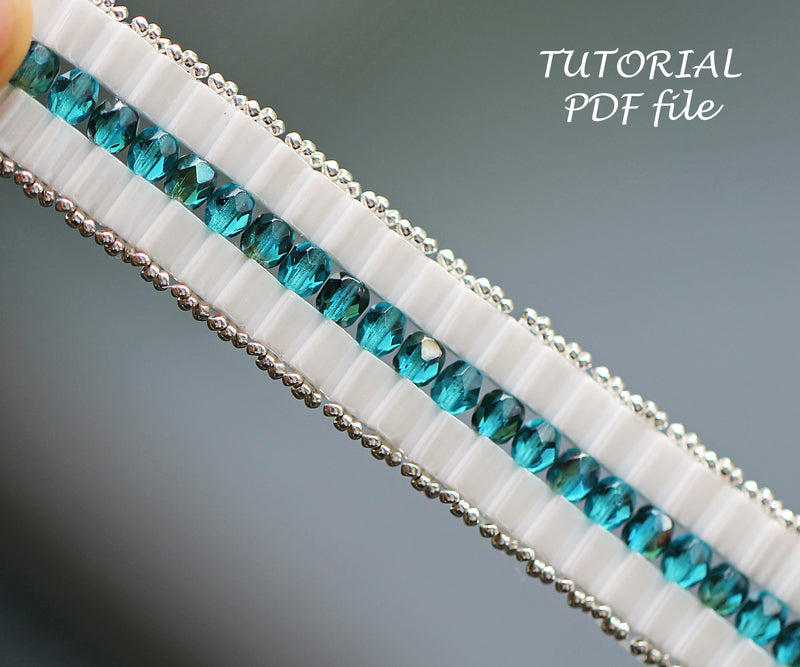 PDF Tutorial bracelet "Felina"