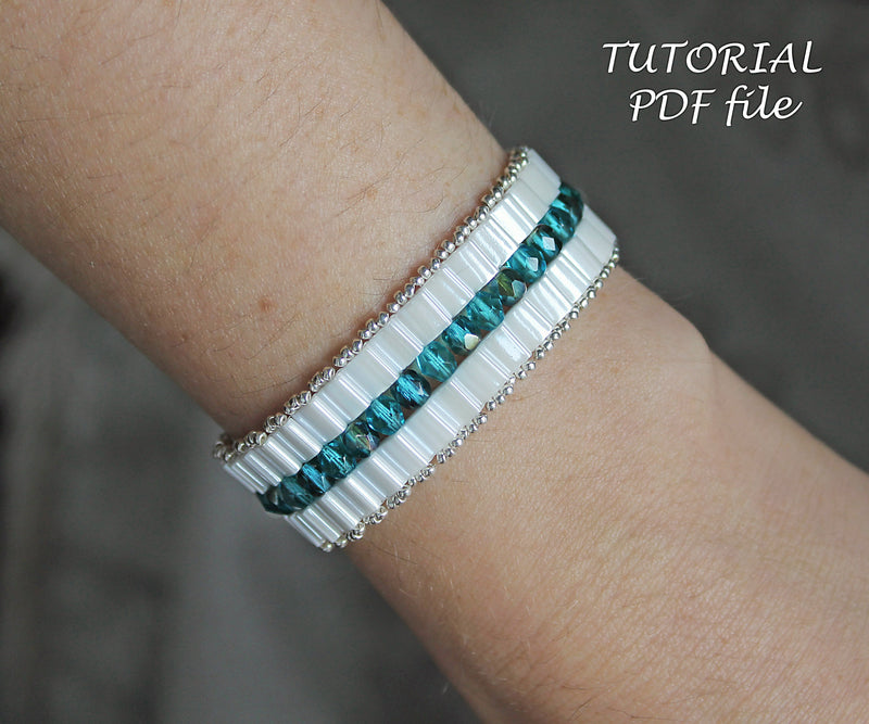 PDF Tutorial bracelet "Felina"