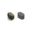 50 pcs Ios® Par Puca® 2-hole Beads, 2.5x5.5mm, Jet Bronze Matte, Czech Glass