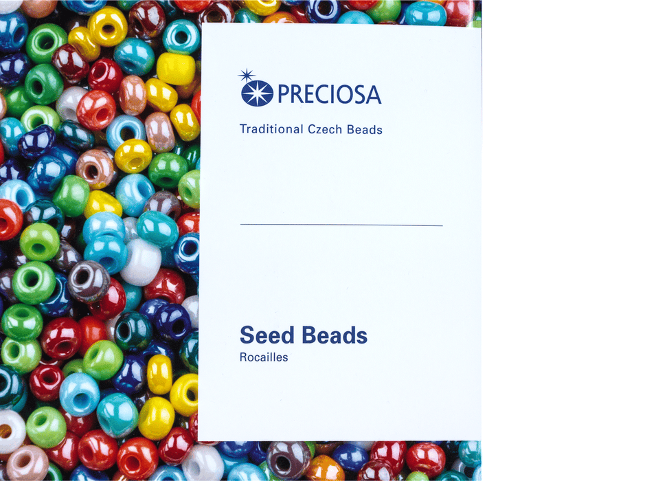Preciosa Ornela Seed Bead & Rocaille Color Card ,