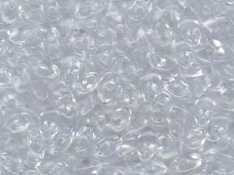 Long Magatama Beads 4x7 mm, Crystal, Miyuki Japanese Beads
