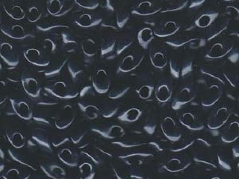 Long Magatama Beads 4x7 mm, Gunmetal, Miyuki Japanese Beads