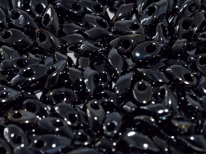 Long Magatama Beads 4x7 mm, Light Gunmetal, Miyuki Japanese Beads