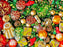 Unique Mix of Czech Glass Christmas Beads for Jewelry Making , Red Green, Czech Glass