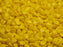 50 pcs Pinch Pressed Beads, 5x3.5mm, Opaque Yellow (Lemon), Czech Glass