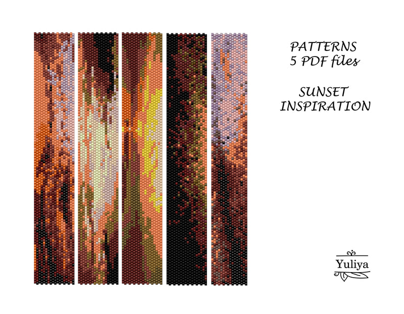 PDF Peyote Bracelet Patterns (1P)