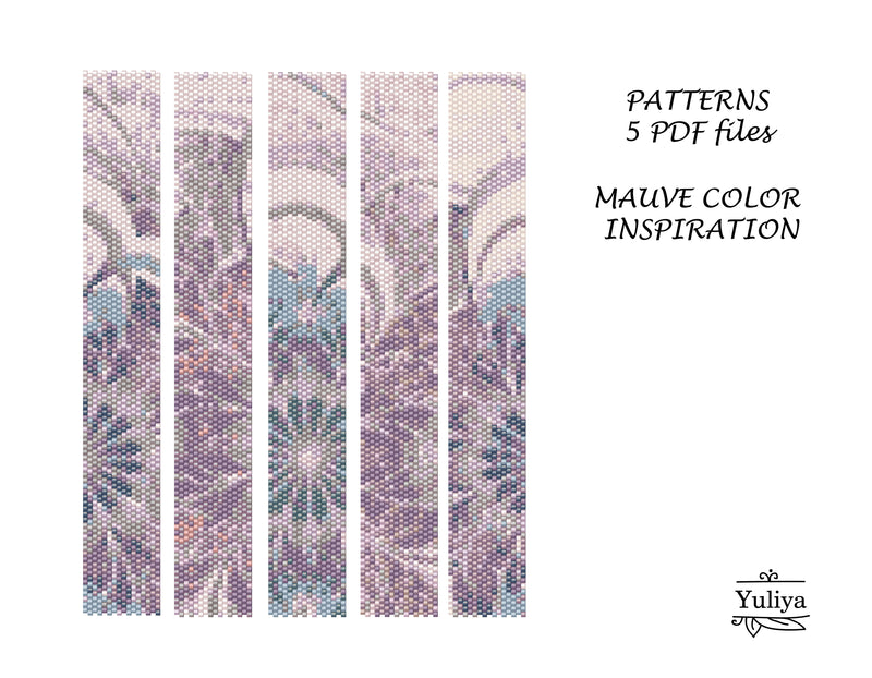 PDF Peyote Bracelets Patterns (9P)