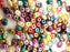 20 g 2-hole SuperDuo™ Seed Beads, 2.5x5mm, Pastel Mix, Czech Glass