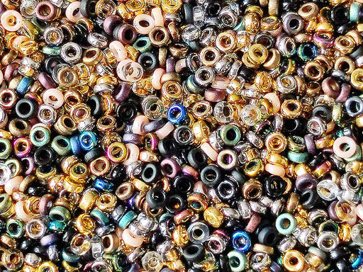 5 g Spacer Beads 2.2x1 mm, Mix, Miyuki Japanese Beads