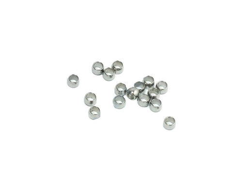 Crimp Beads 2 mm, Stainless Steel, Czech Republic