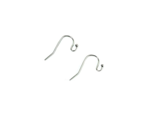 Wire Hook with Ball 21x10 mm, Stainless Steel, Czech Republic