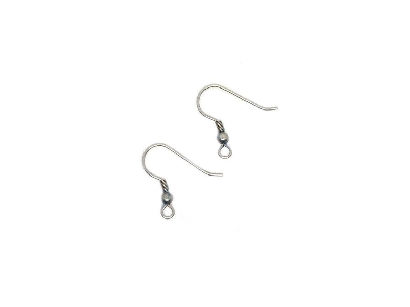 Wire Hook with Spring and Ball 20x18 mm, Stainless Steel, Czech Republic