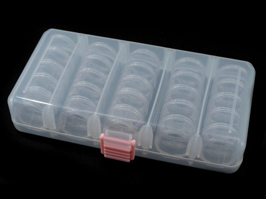 1 pc Plastic Bead Box, 35x90x190mm