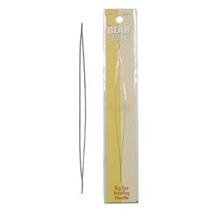 1 pc Big Eye Beading Needle LES 1.5 inch (120 mm)