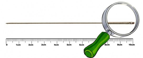 1 pc Needle 0.4x100mm (3.9 inch long)