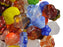 40 g Mix Beads, Various Shapes, Flowers, Czech Glass