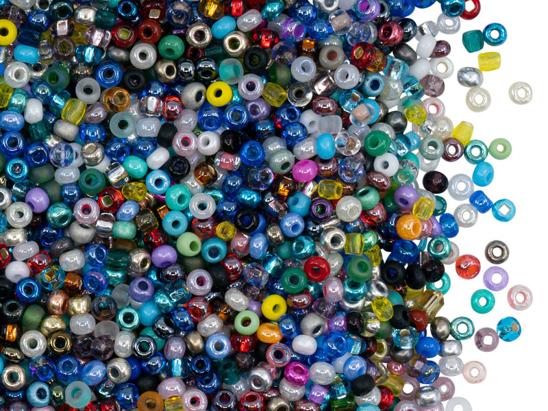 40 g Mix Beads 10/0, Mix, Czech Glass