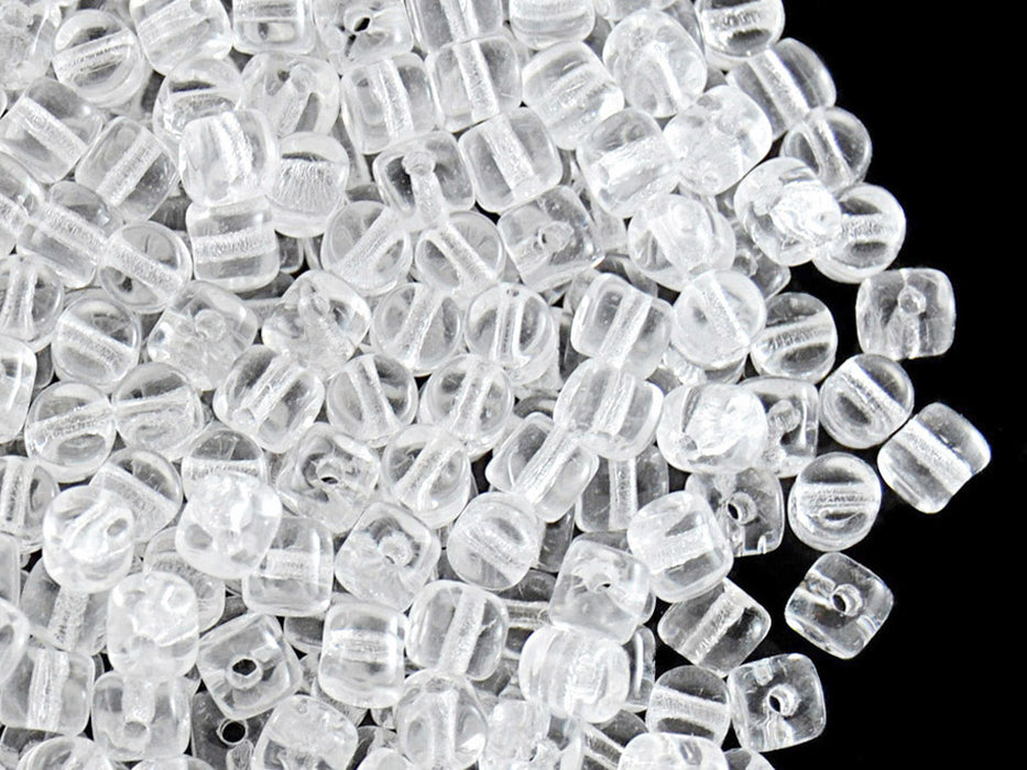 5 g Minos® Par Puca® Beads, 2.5x3mm, Crystal, Czech Glass