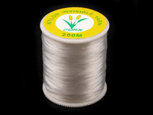 1 pc Sewing Thread Monofilament, 200m (219yd), Transparent