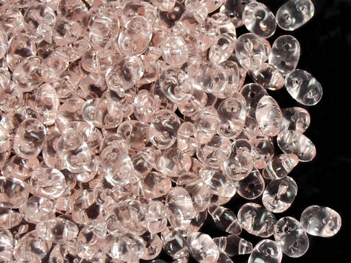 20 g 2-hole SuperDuo™ Seed Beads, 2.5x5mm, Rosaline, Czech Glass