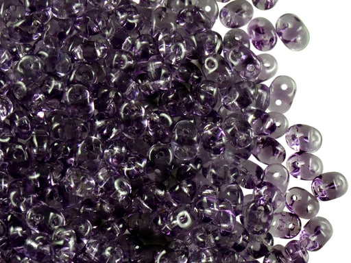 20 g 2-hole SuperDuo™ Seed Beads, 2.5x5mm, Tanzanite, Czech Glass