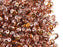 20 g 2-hole SuperDuo™ Seed Beads, 2.5x5mm, Crystal Capri Gold AB, Czech Glass