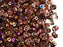 20 g 2-hole SuperDuo™ Seed Beads, 2.5x5mm, Crystal Sliperit AB, Czech Glass