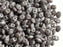20 g 2-hole SuperDuo™ Seed Beads, 2.5x5mm, Chalk Jet Luster, Czech Glass
