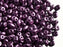 20 g 2-hole SuperDuo™ Seed Beads, 2.5x5mm, Pastel Bordeaux, Czech Glass