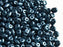 20 g 2-hole SuperDuo™ Seed Beads, 2.5x5mm, Pastel Petrol, Czech Glass